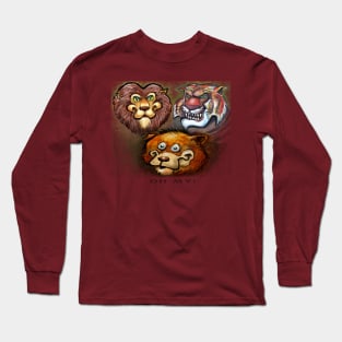 Lions Tigers and Bears Long Sleeve T-Shirt